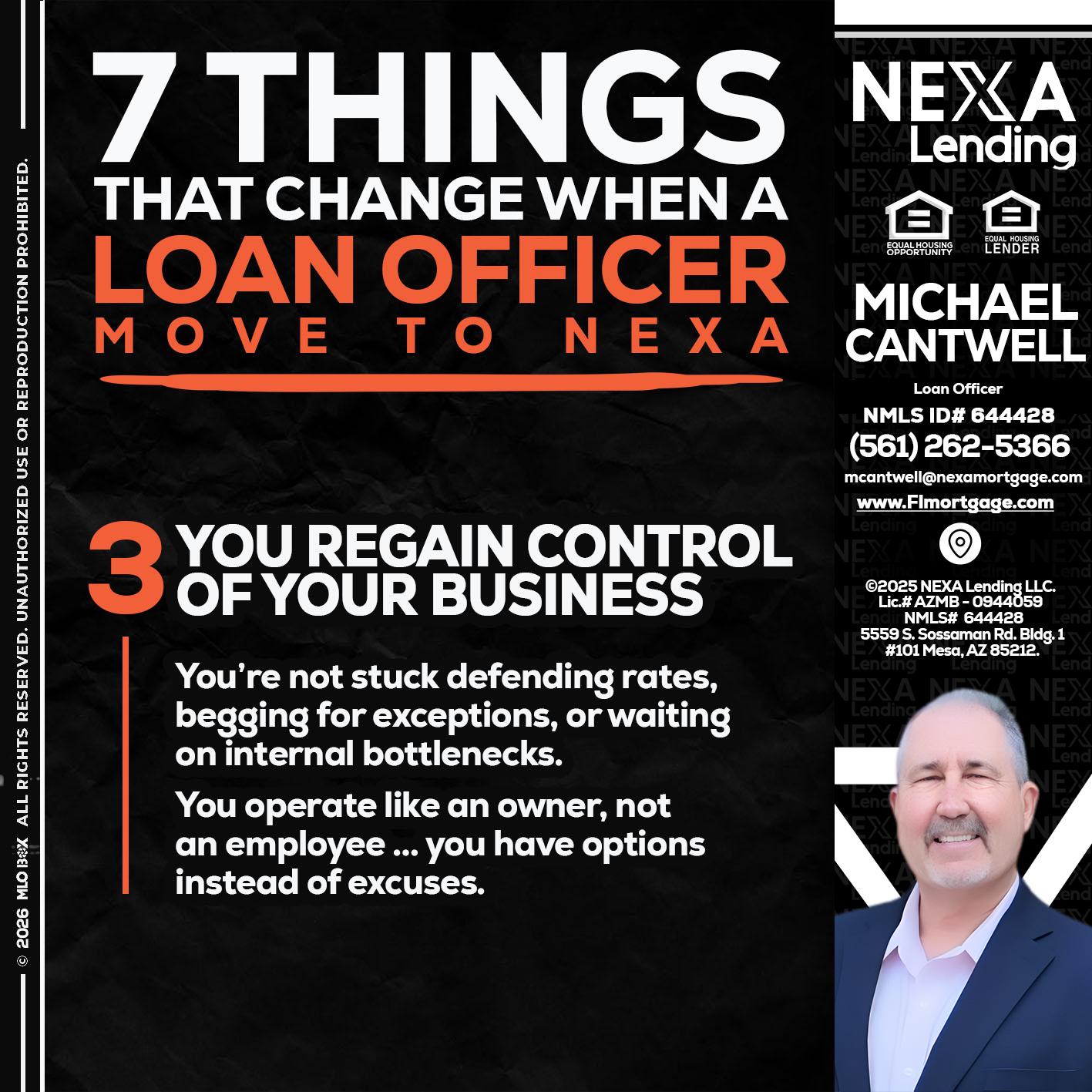 7 things (3) - Michael Cantwell -Loan Officer