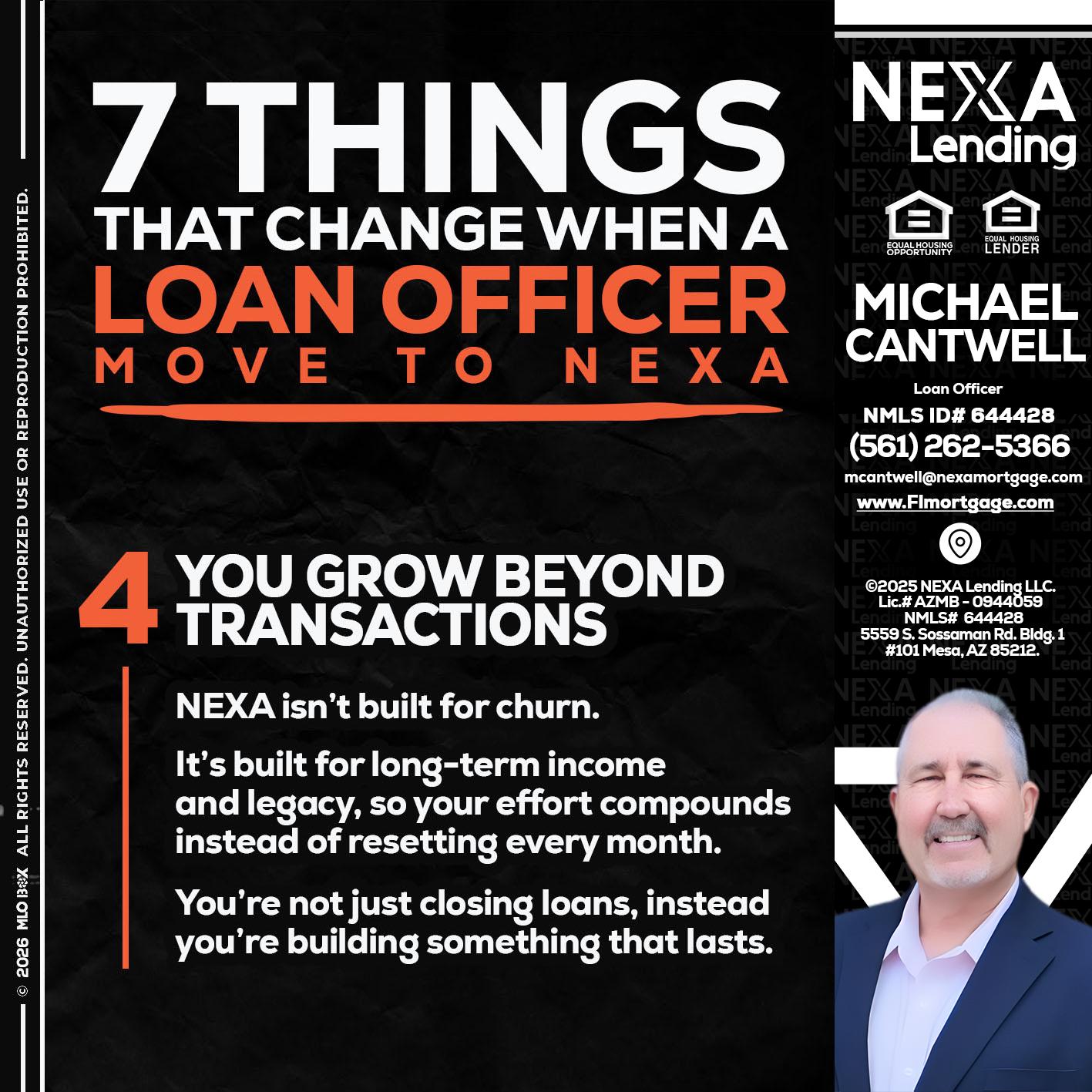 7 THINGS (4) - Michael Cantwell -Loan Officer