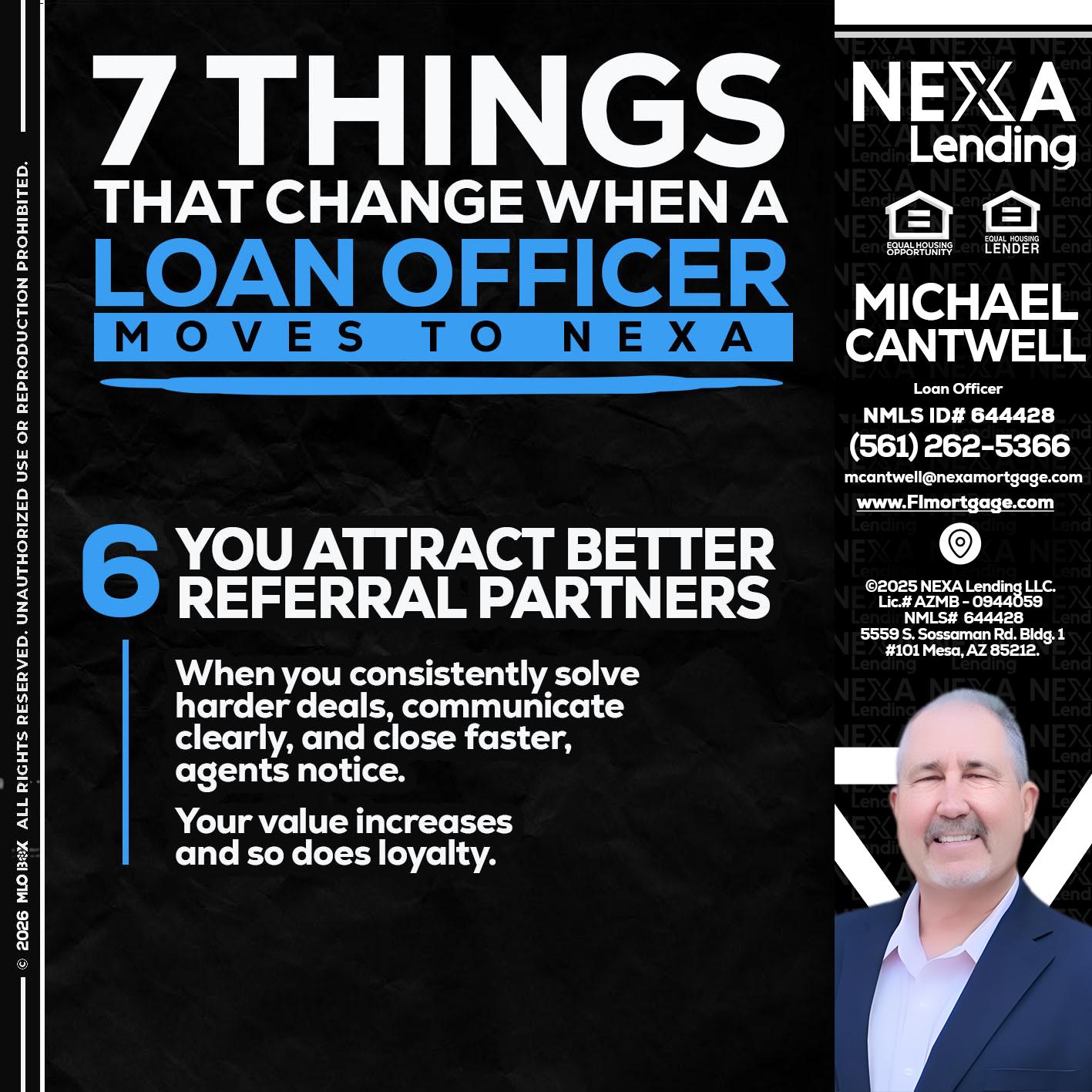 7 THINGS (6) - Michael Cantwell -Loan Officer