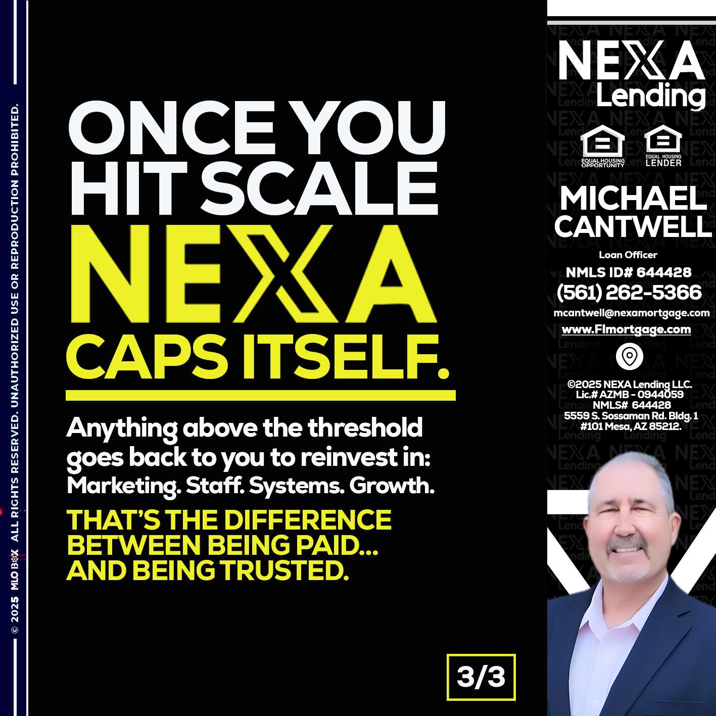 3 OF 3 - Michael Cantwell -Loan Officer