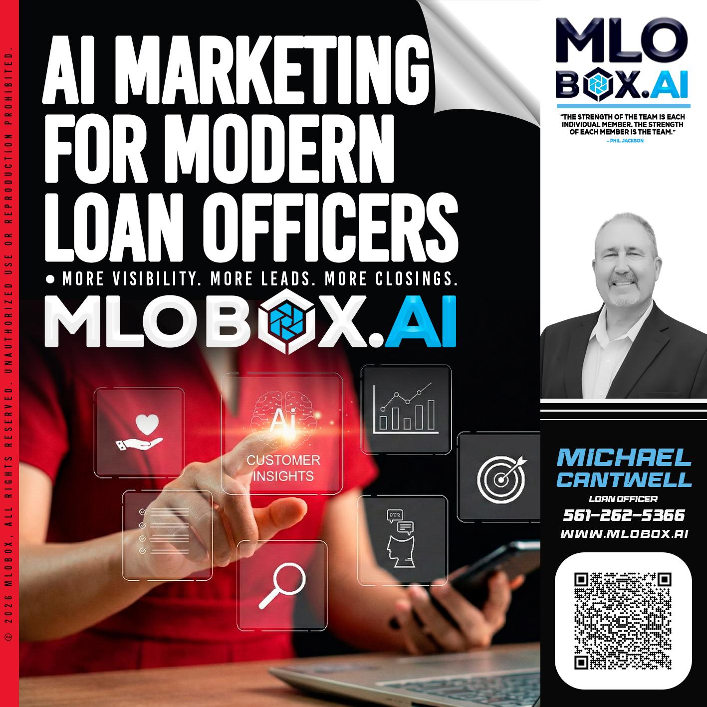 AI MARKETING - Michael Cantwell -Loan Officer