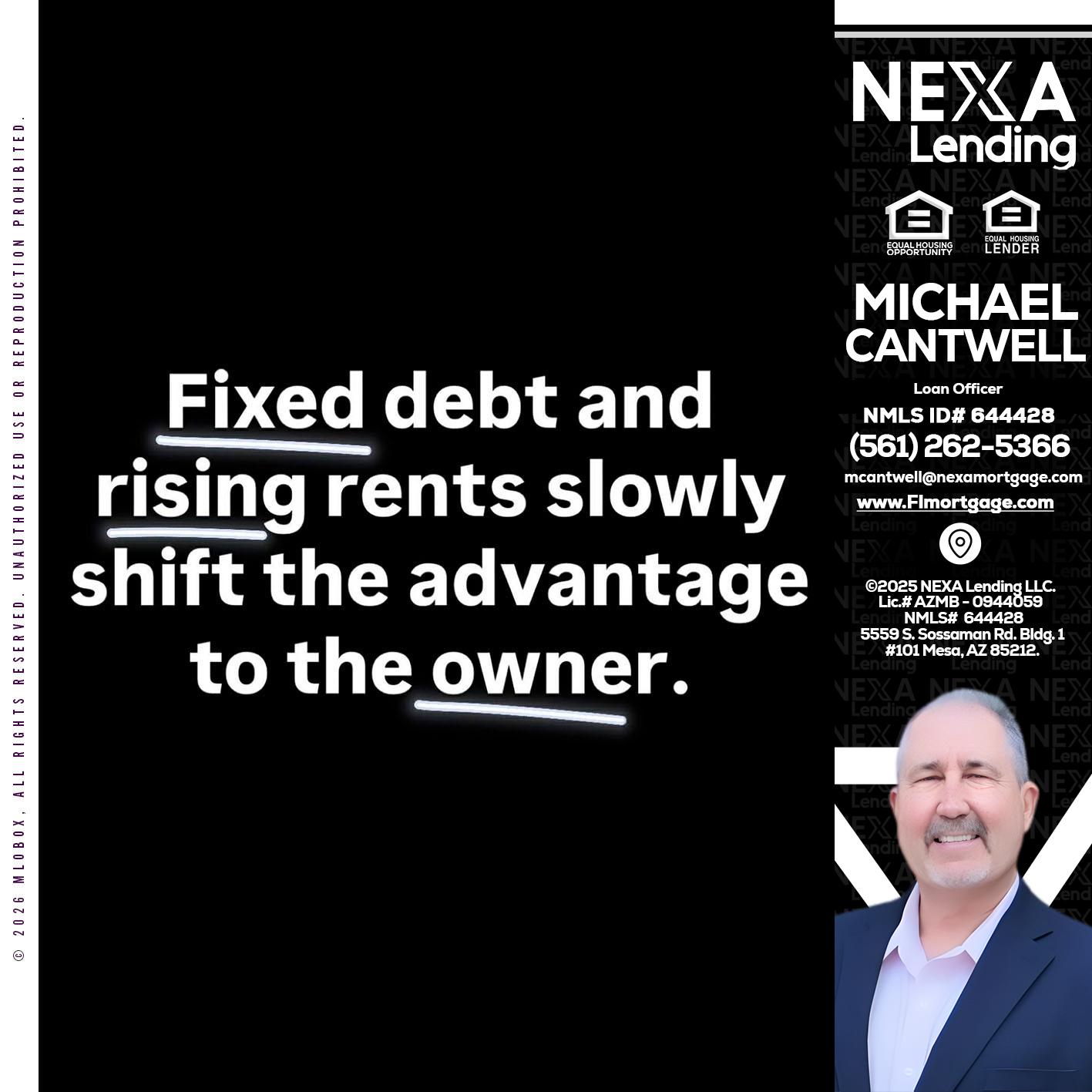 FIXED DEBT - Michael Cantwell -Loan Officer