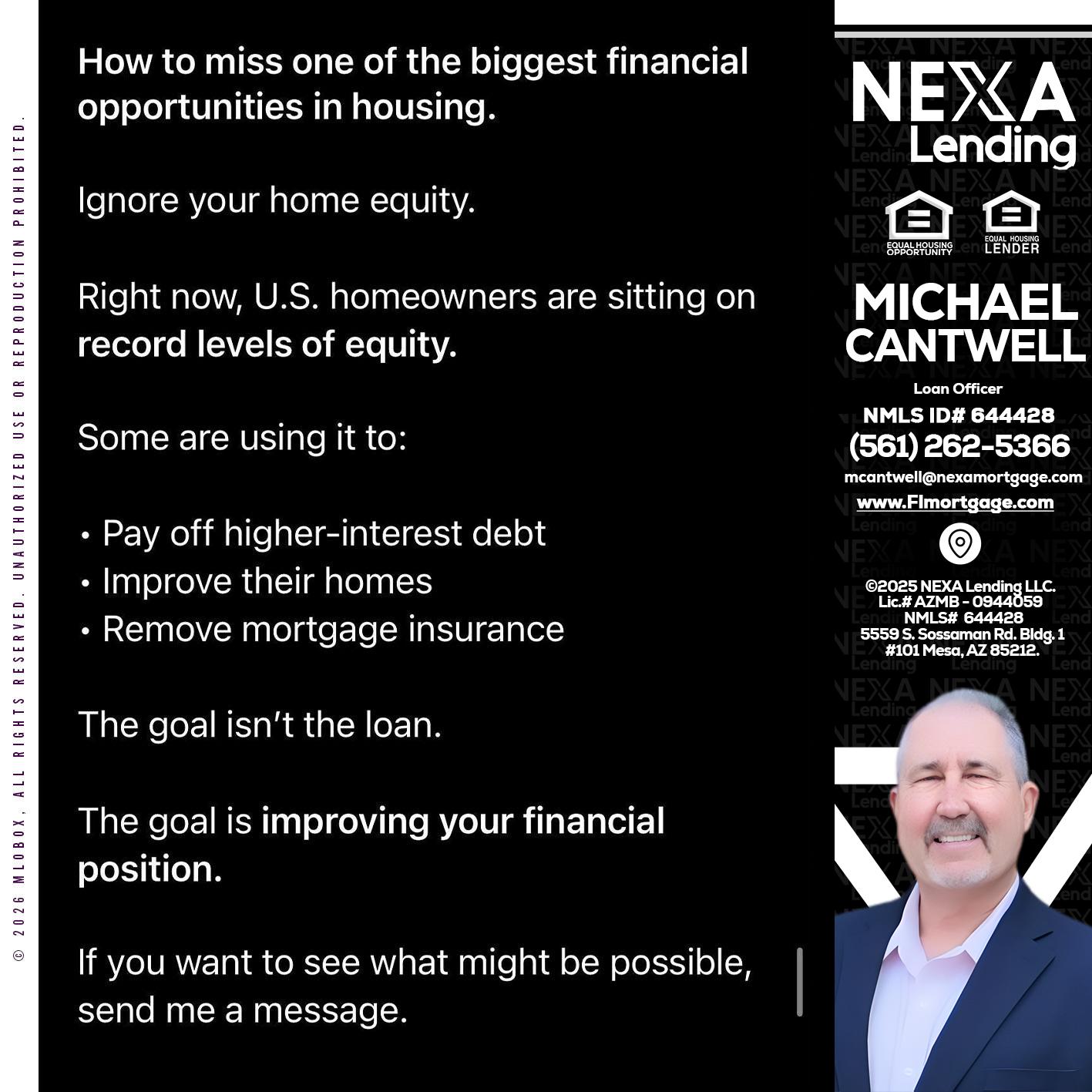how to miss - Michael Cantwell -Loan Officer