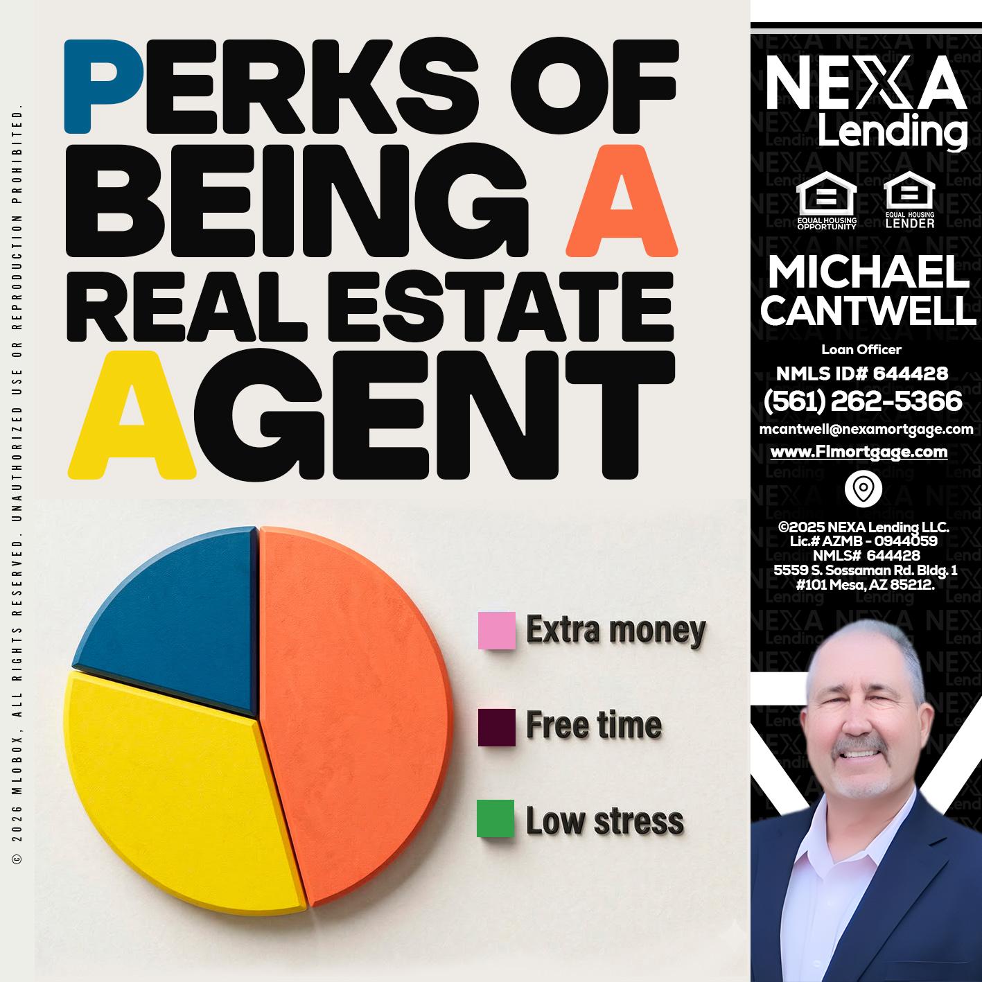 PERKS OF BEING - Michael Cantwell -Loan Officer