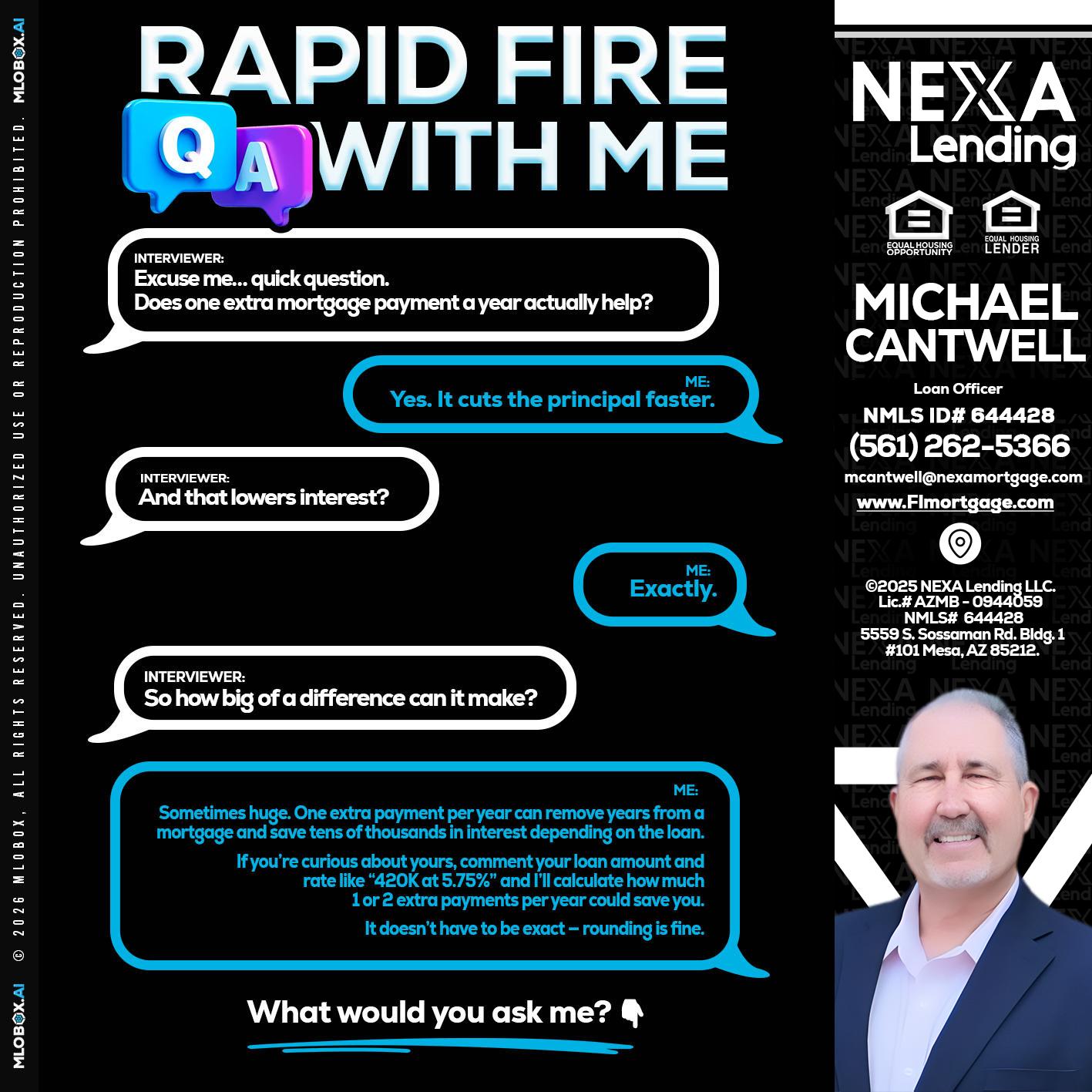 RAPID Q&A - Michael Cantwell -Loan Officer