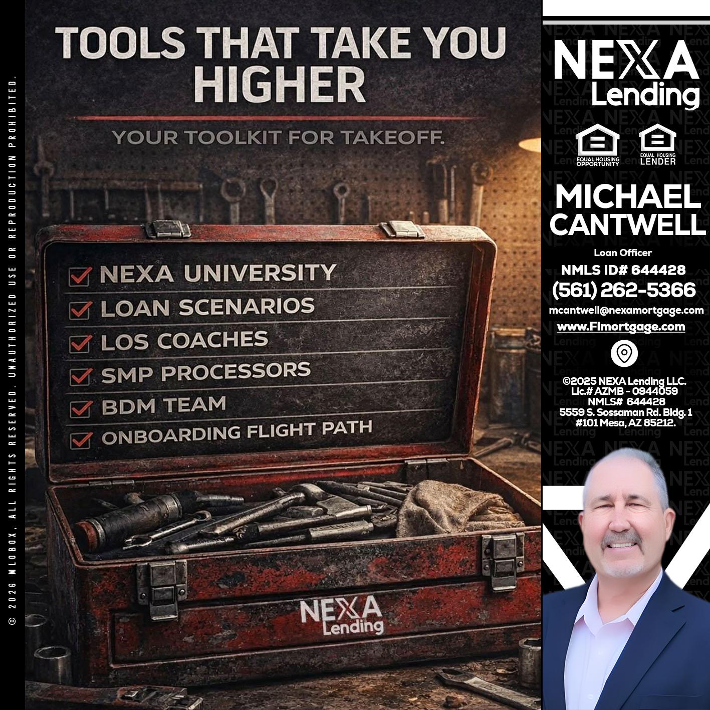 TOOLS THAT - Michael Cantwell -Loan Officer
