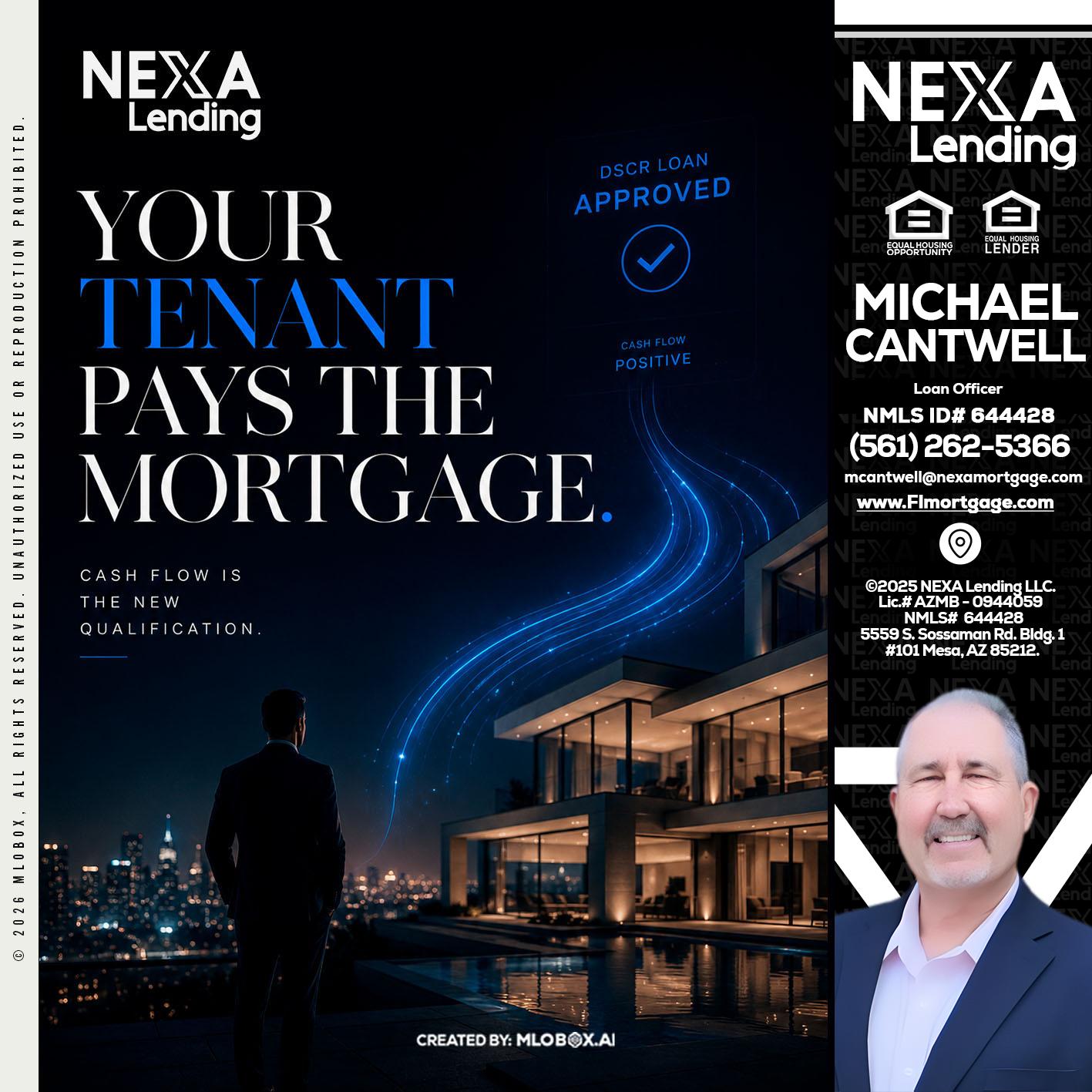 DSCR LOANS - Michael Cantwell -Loan Officer