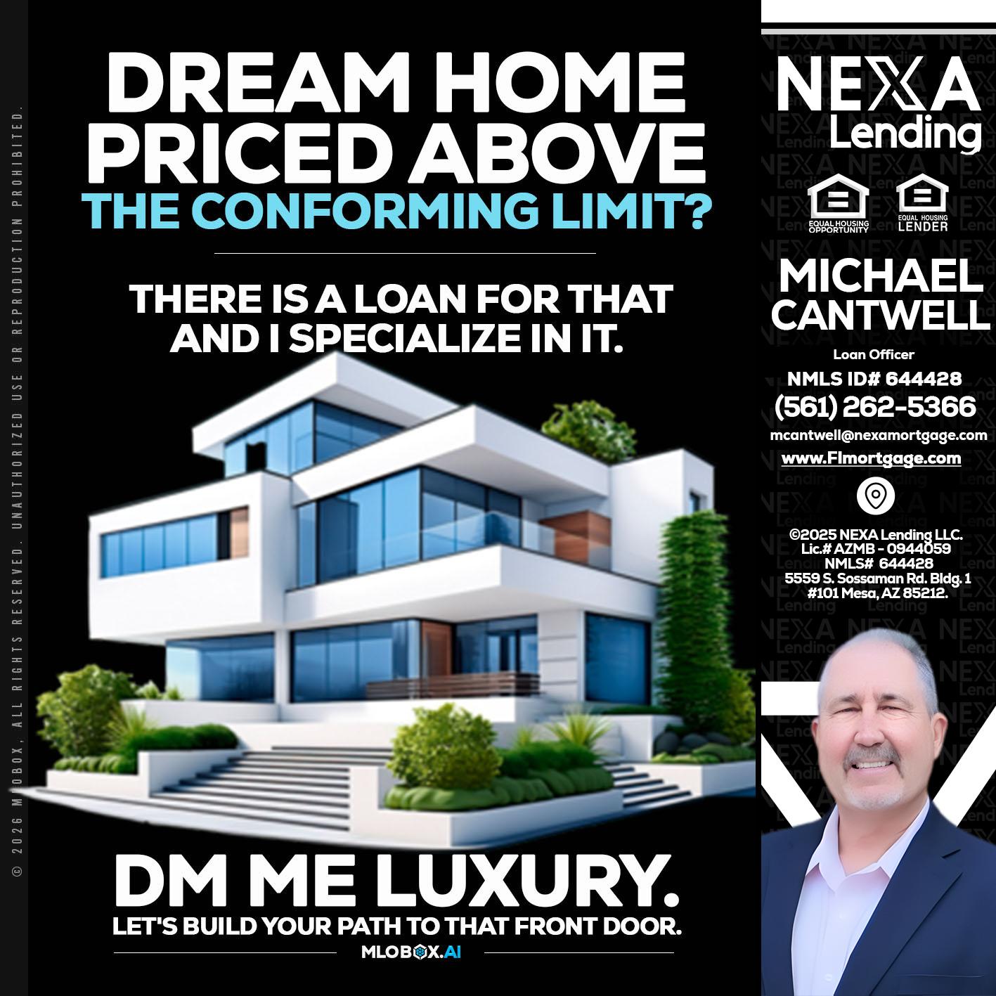 DREAM HOME - Michael Cantwell -Loan Officer